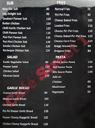 Cafe Street 1 menu 1