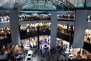 A general view of the International Frankfurt Motor Show (IAA) is seen in Frankfurt, Germany.