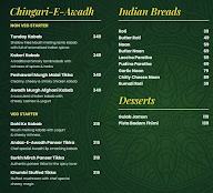 Andaz-E-Awadh menu 3