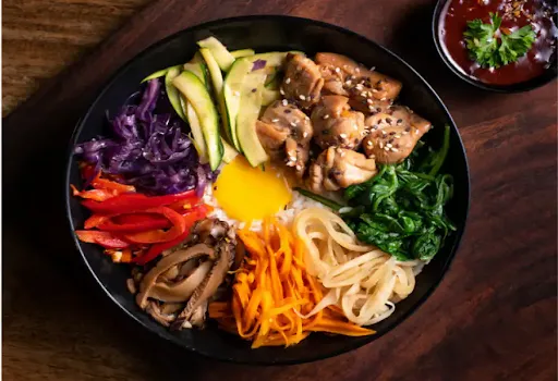 Spicy Chicken Bibimbap