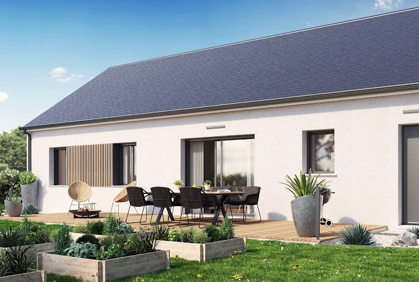  Vente Terrain + Maison - Terrain : 306m² - Maison : 95m² à Noyant-de-Touraine (37800) 