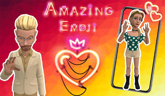 Ar Emoji 3D Emoji Avatar Animojis Fun your Chat(圖1)-速報App