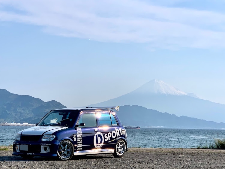 S660のけんずぃさんご夫妻の静岡遠征・ミラずぃ〜と一緒に富士山🗻コラボ・静岡遠征お疲れ様でした🤗・いっぷくショットに関するカスタム事例の投稿画像9枚目