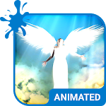 Cover Image of Unduh Angel Animated Keyboard + Live Wallpaper 3.11 APK