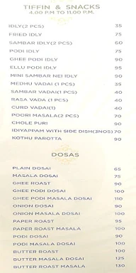 Brindhavan menu 7