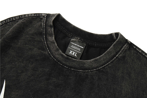 Title 9, Mens Dark Style Abstract Printing Short-sleeve...