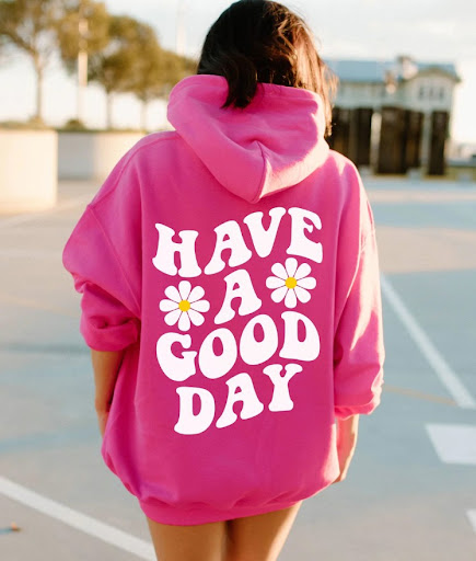 Title 3, Spring And Autumn Mens Womens Hoodie Flower P...