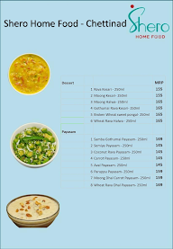 Shero Home Food - Chettinad menu 1