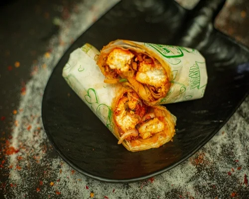 Paneer Tikka Rumali Roll