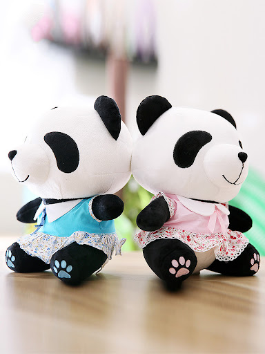 Title 4, Adorable and soft panda plush toy for cuddling,...