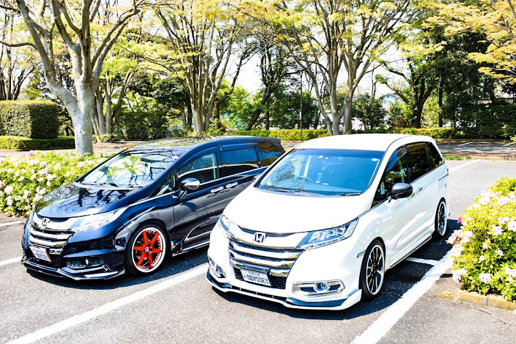 オデッセイのclub.M・コロナウイルスに負けるな・スライドして茨城組2台で撮影・いつもペアルック😍😍😍に関するカスタム事例の投稿画像3枚目
