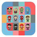 Cover Image of Télécharger Cute Superheroes Wallpaper 1.1.1 APK