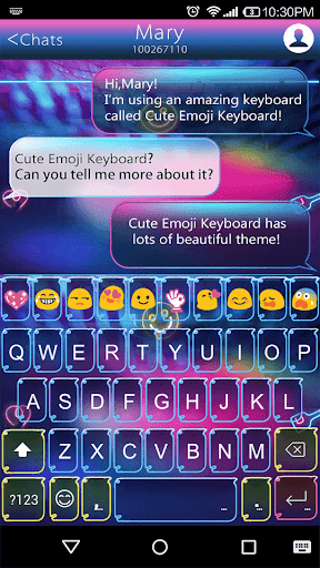 Happy Hour Emoji Keyboard Skin