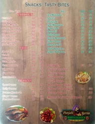 Kurries Taste Buds menu 1