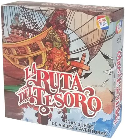 La Ruta del Tesoro, juego de mesa.