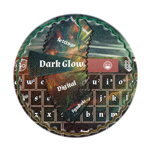 Dark Glow GO Keyboard 個人化 App LOGO-APP開箱王