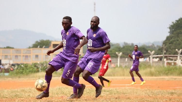 City Stars defender Wesley Onguso in action during a past match