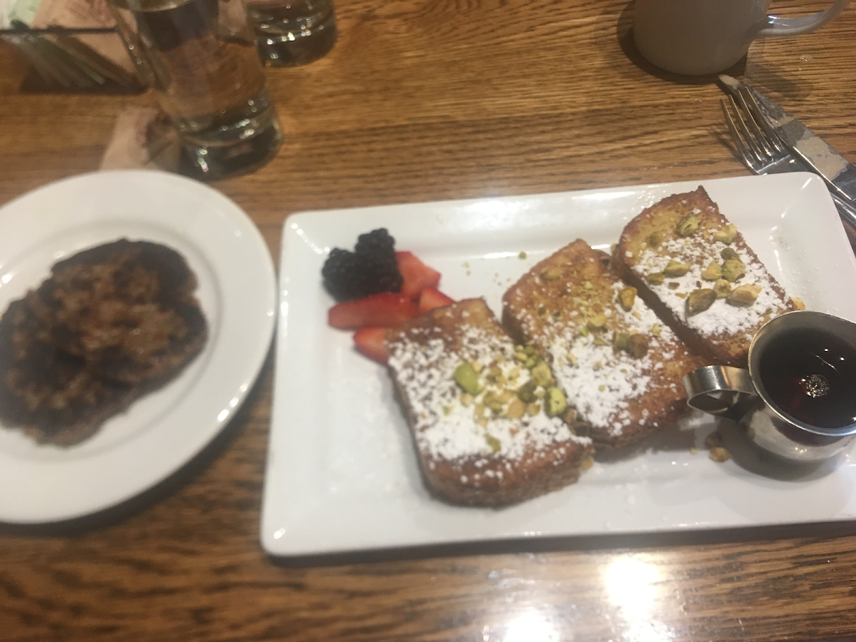 Gluten-Free French Toast at Mediterranea Restaurant & Bakery