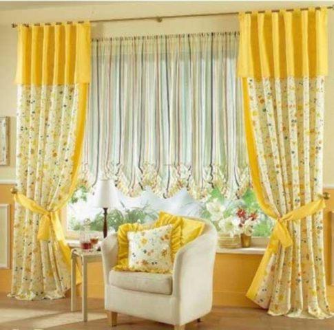 Living Room Curtain Design