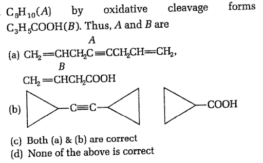 Chemical reaction of alkynes