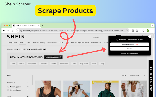 Shein Product Downloader
