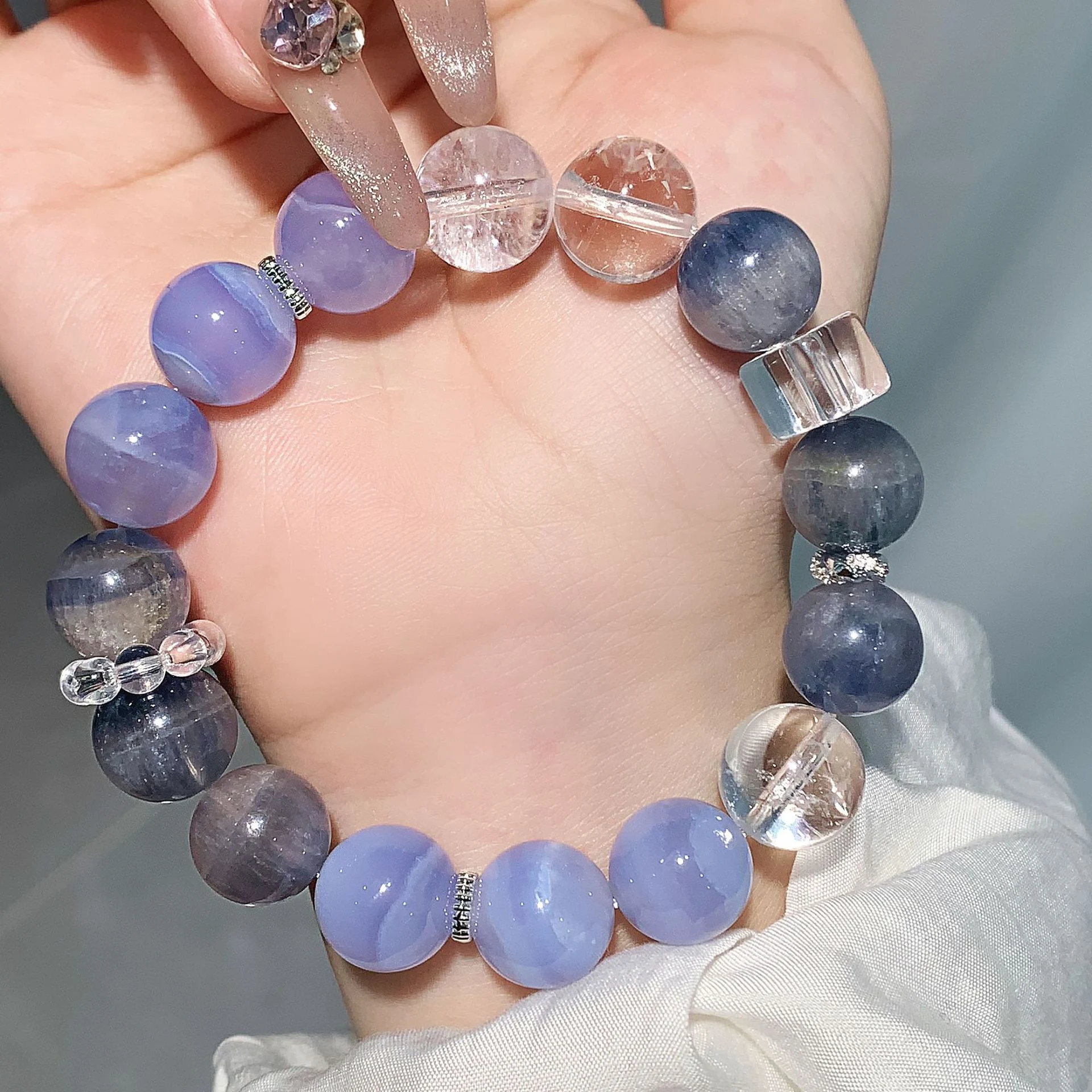 Title 4, DIKAI Natuurlijke kristallen armband voor ontsp...