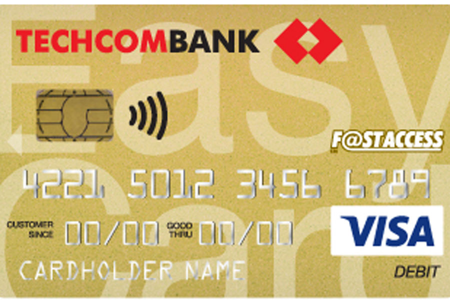 Các loại thẻ của Techcombank