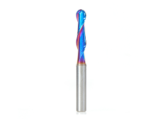 Amana Tool 46376-K CNC Spektra Ball End Mill 1/4" SH, 1/4" D - Wood Cutting