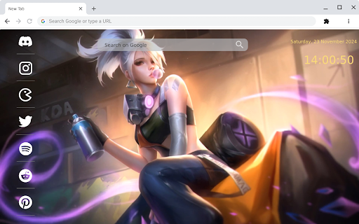 Akali Anime Girl – Experience the power and style of Akali