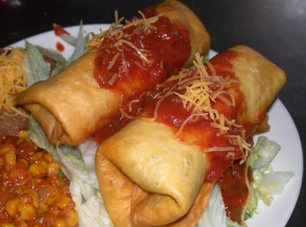 34+ Chimichanga Recipe Beef Fried Pictures