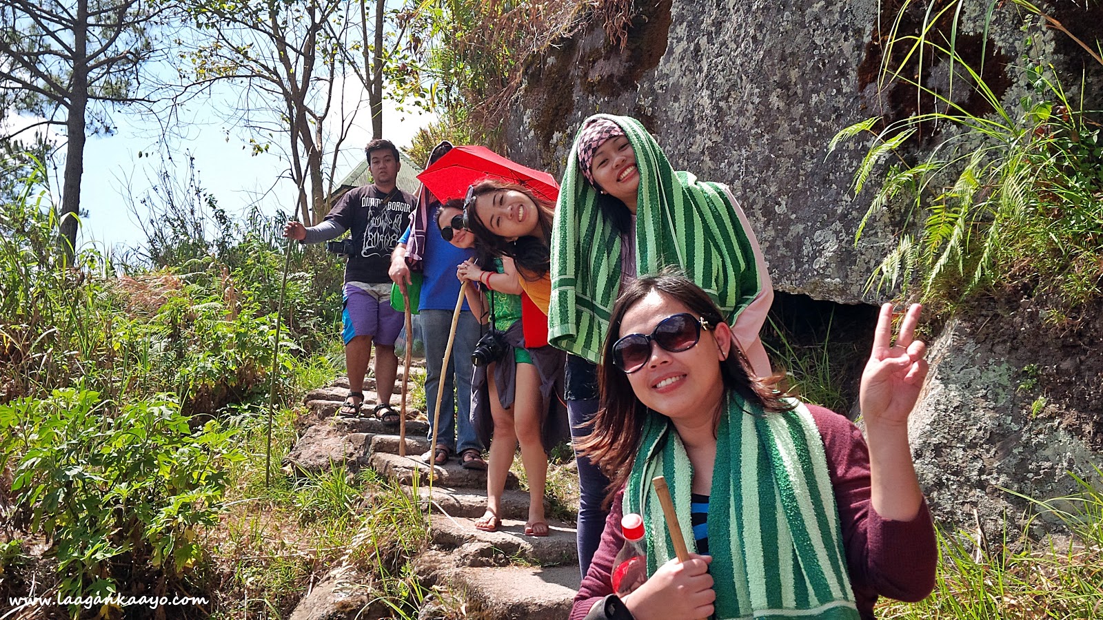 Laagan Kaayo in Bomod-ok Falls, Sagada