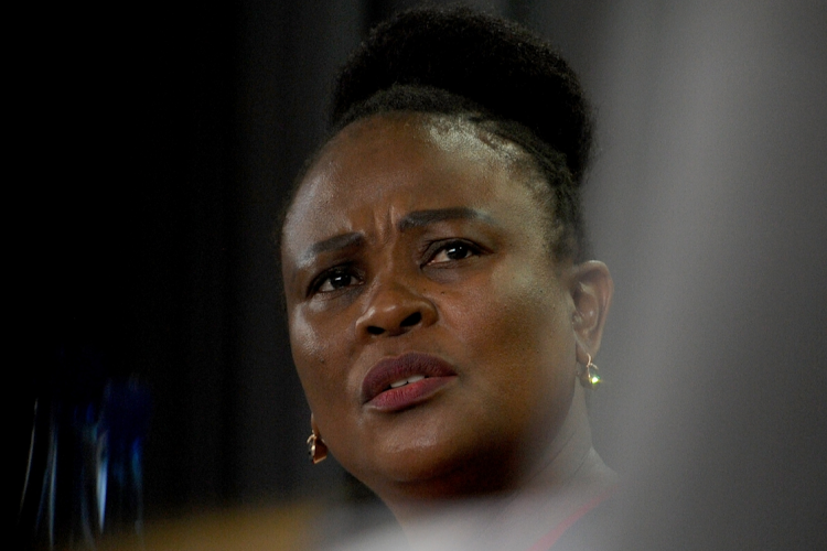 Suspended public protector Busisiwe Mkhwebane. File photo.