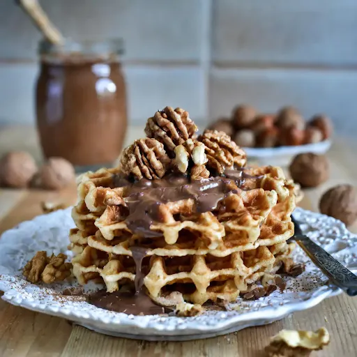 Nutella Walnut Waffle