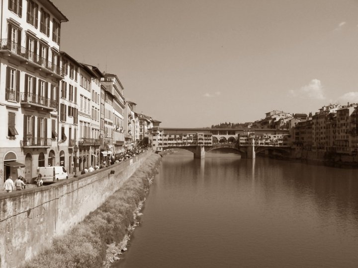 Il ponte Vecchio per definzione di Pupazza