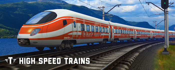 High Speed Trains HD Wallpapers New Tab Theme marquee promo image