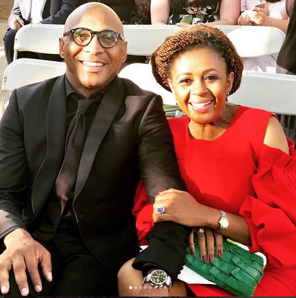 Romeo and Basetsana Kumalo.