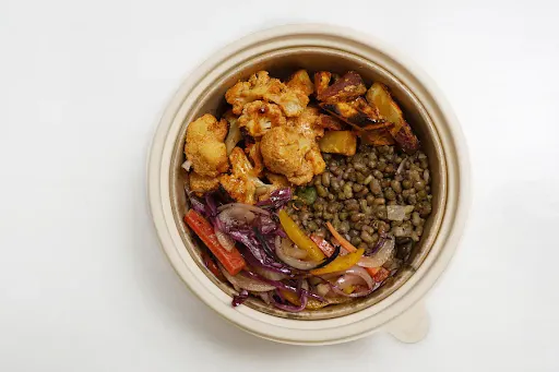 Sweet Potato & Cauliflower Lentil Bowl