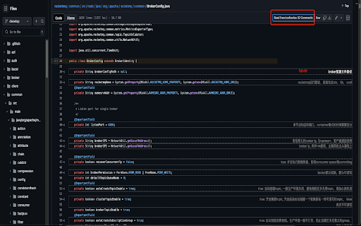 Github: Share Comment