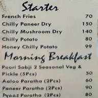 Allahabad Break Fast And Snacks menu 1