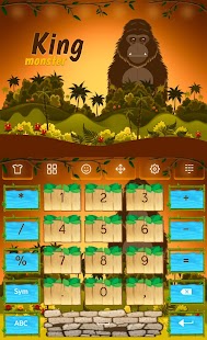 King Monster Keyboard Theme - náhled