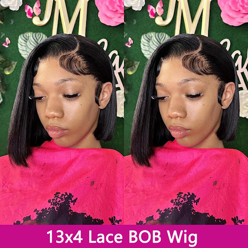 Title 6, Short Wave Front Lace Wig, Natural Looking Hair...