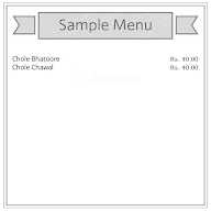 Yadav Ke Mashoor Chole Bhature menu 1