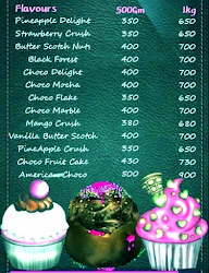 Cakes Embassy menu 4