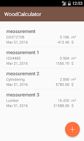 Timber calculator Screenshot