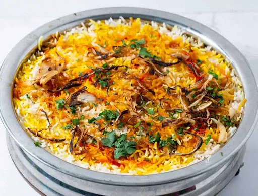 Mushroom Dum Biryani