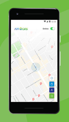 Screenshot Appgas Entregadores