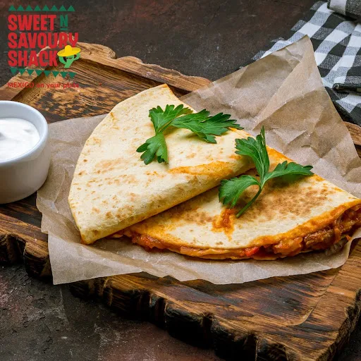 The Bhoot Chicken & Cheese Quesadillas