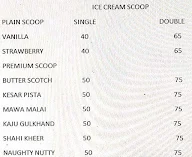 Funaturals Icecream Parlour And Snacks Bar menu 2