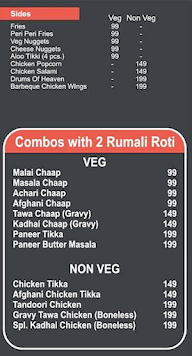 The Blunt Grills menu 2