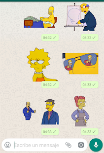 Stickers Memes de los Simpsons - WAStickerApps Screenshot